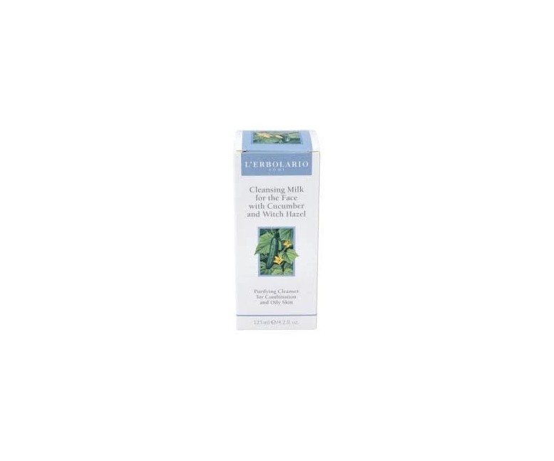 Leche limpiadora al pepino 125 ml L'Erbolario
