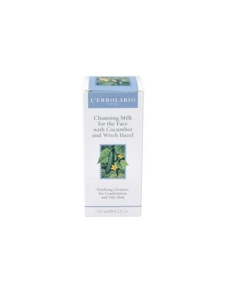 Leche limpiadora al pepino 125 ml L'Erbolario