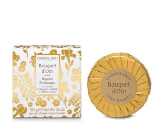 Bouquet de oro jabón perfumado pastilla