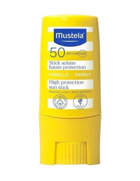 Stick solar spf50 familia 9 ml Mustela