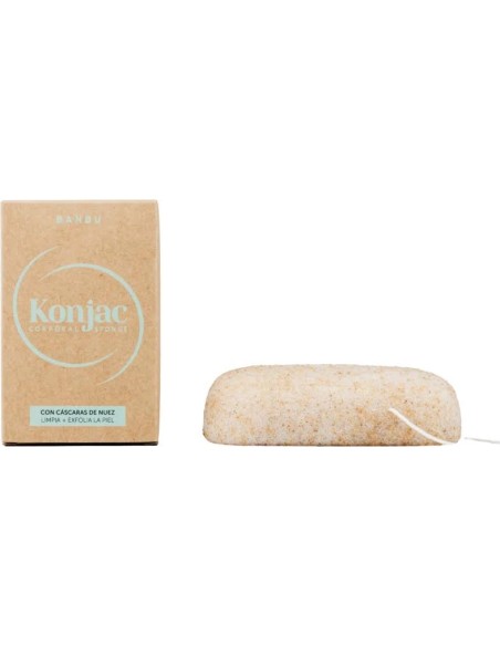 Konjac esponja corporal exfoliante natural 5 gr Banbu