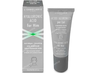 Ácido hialurónico hombre contorno ojos
