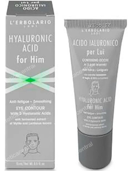 Ácido hialurónico hombre contorno ojos 15 ml L'Erbolario