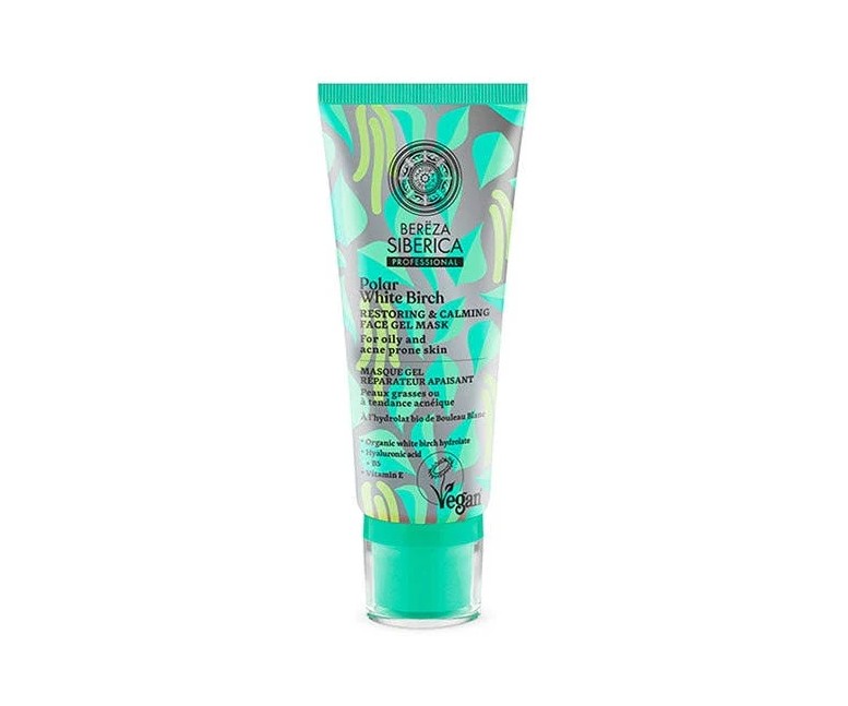 Bereza mascarilla gel reparadora y calmante 100 ml Natura Siberica