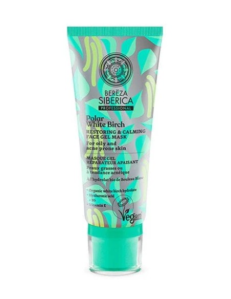 Bereza mascarilla gel reparadora y calmante 100 ml Natura Siberica