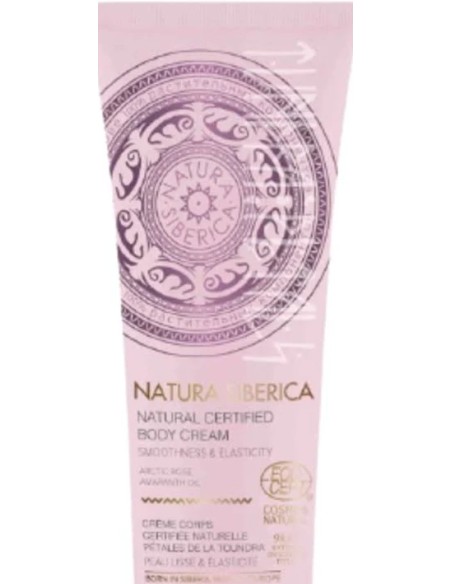 Crema corporal natural pétalos de la tundra 200 ml Natura Siberica