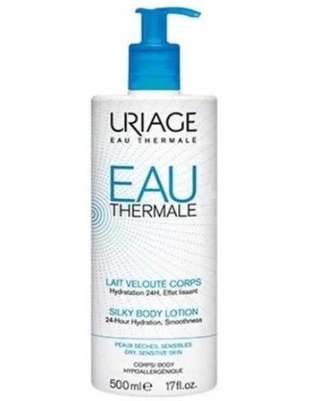 Eau thermale leche corporal sedosa 500 ml Uriage