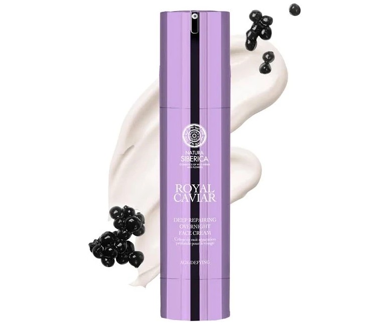 Royal caviar crema facial reparadora nocturna 50 ml Natura Siberica