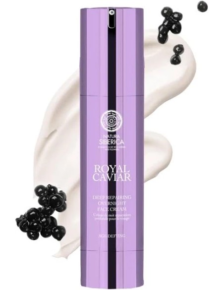 Royal caviar crema facial reparadora nocturna 50 ml Natura Siberica