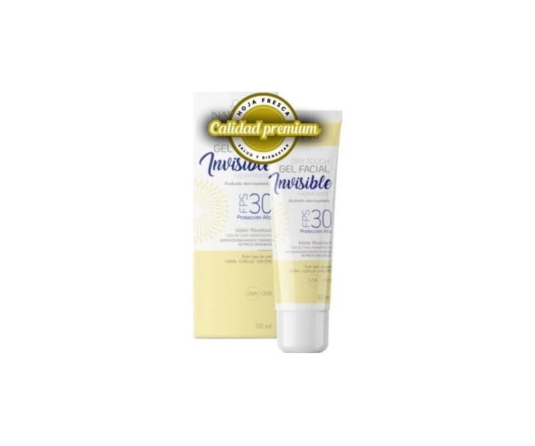 Gel facial invisible fps 30 50 ml Natysal