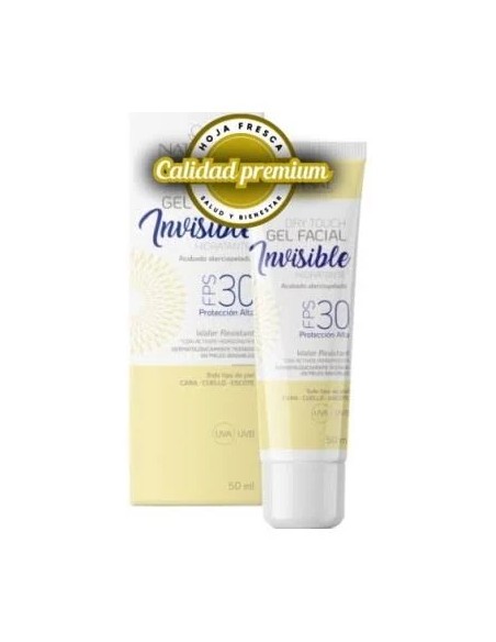 Gel facial invisible fps 30 50 ml Natysal