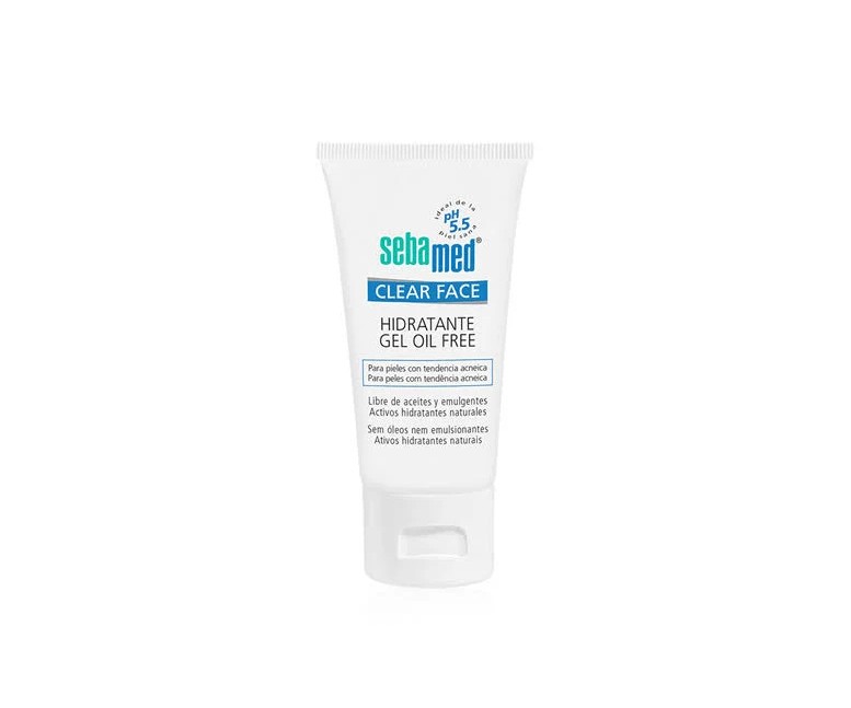 Clear face gel hidratante piel acnéica 50 ml Sebamed