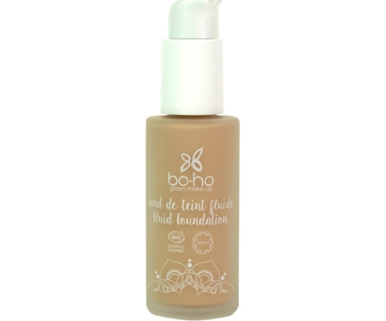 Base de maquillaje fluida 04 beige doré bio 30 ml Boho