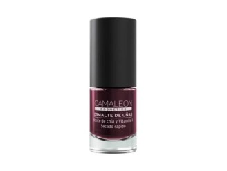 Camaleón esmalte de uñas borgoña