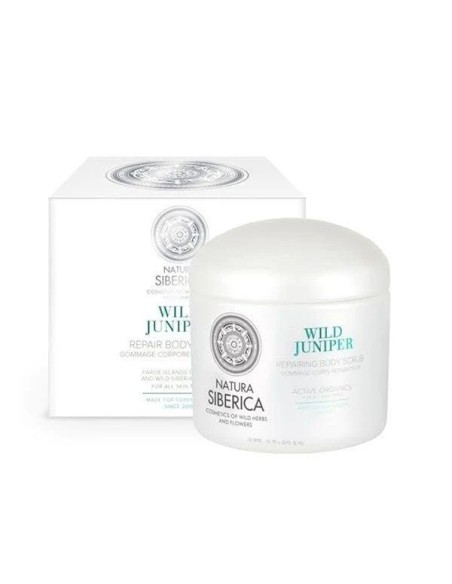 Exfoliante corporal reparador enebro silvestre 370 ml Natura Siberica