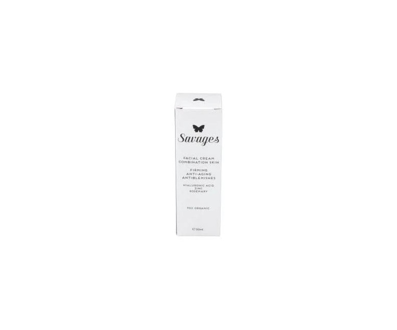 Crema facial antiedad pieles mixtas 50 ml Savages