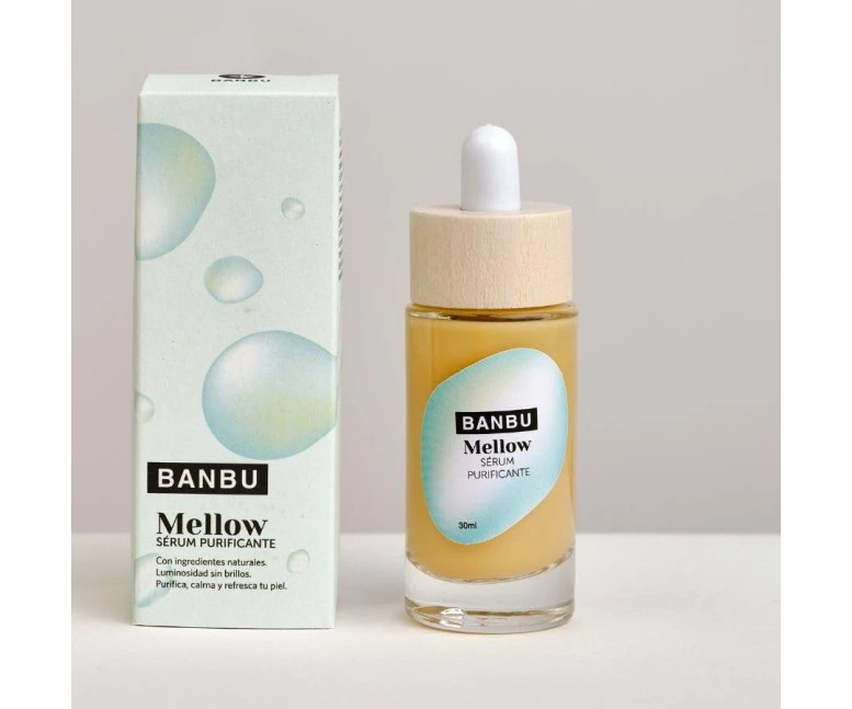 Melow serum facial pieles grasas eco vegan 30 ml Banbu