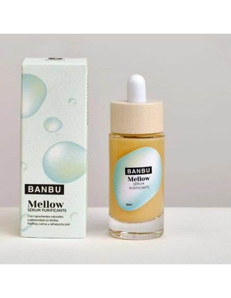 Melow serum facial pieles grasas eco vegan 30 ml Banbu