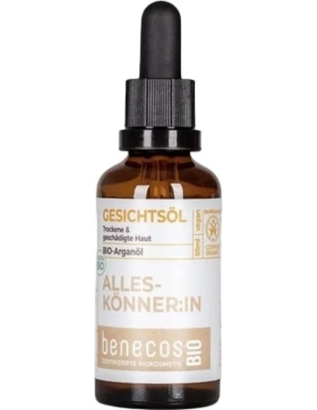 Aceite facial argán bio vegano 50 ml Benecos