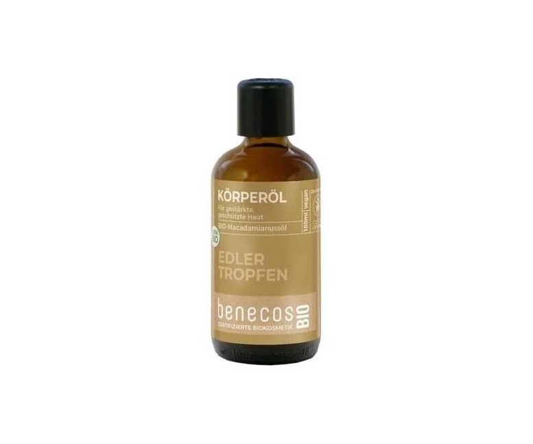 Aceite corporal macadamia bio vegano 100 ml Benecos