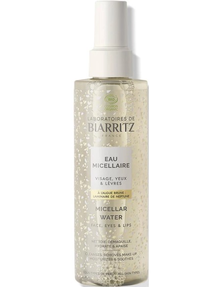 Agua micelar cara ojos labios 200 ml Laboratorios Biarritz