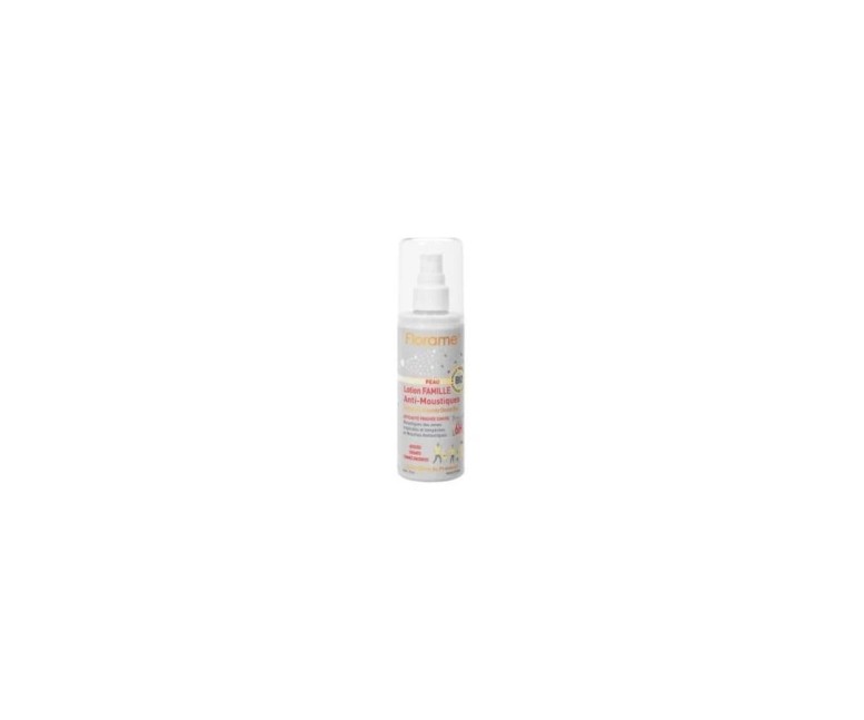 Loción repelente mosquitos-moscas para la piel 90 ml FLORAME