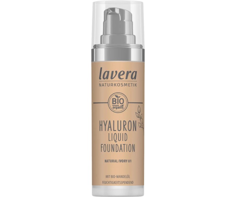 Maquillaje fluido hyaluron 01 natural ivory 30 ml Lavera