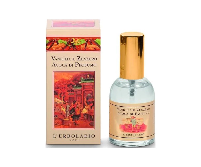 Vainilla-jengibre agua perfume 50 ml L’Erbolario