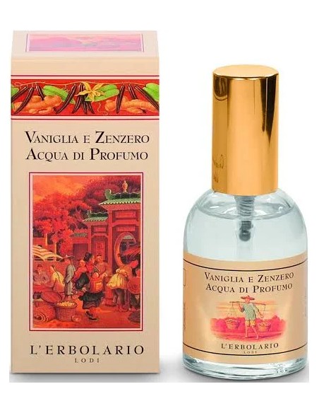 Vainilla-jengibre agua perfume 50 ml L’Erbolario