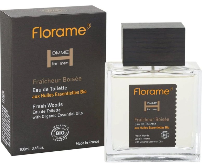 Agua de colonia boisé hombre bio 100 ml FLORAME