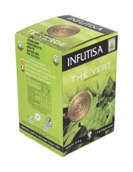 Te verde infusion 25 bolsitas Infutisa