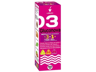 Gluconova+aceite esencial canela mezcla evolucionada