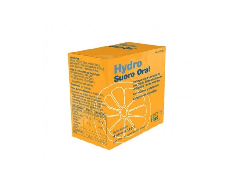 Hydro suero oral 8 sbrs - 5,4 gr Casen