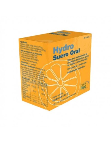 Hydro suero oral 8 sbrs - 5,4 gr Casen