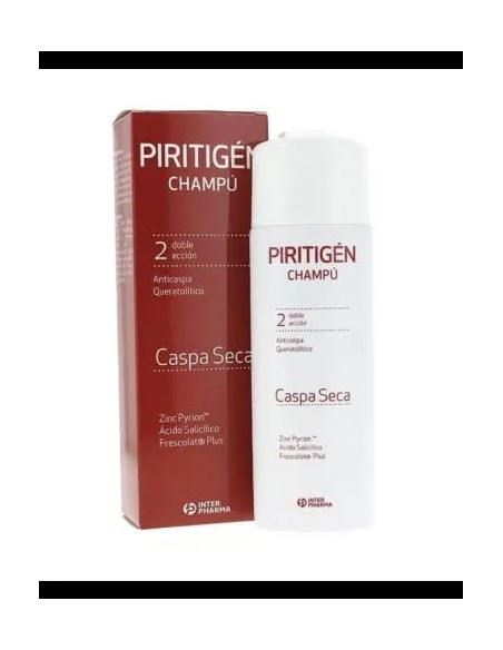 Piritigen champú anticaspa 250 ml Interpharma