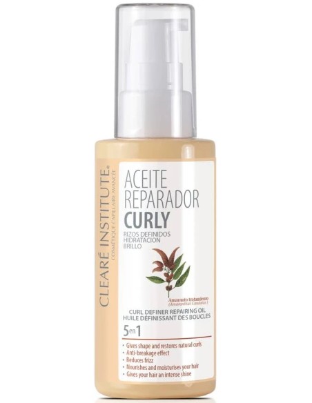 Cleare curly aceite hidratante 50 ml Cleare Institute