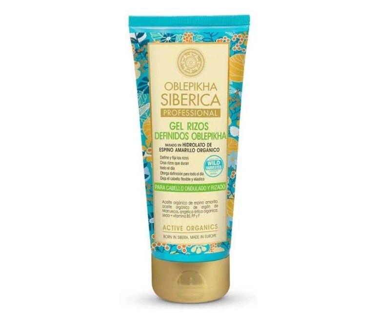 Oblepikha gel de rizos definidor 200 ml Natura Siberica
