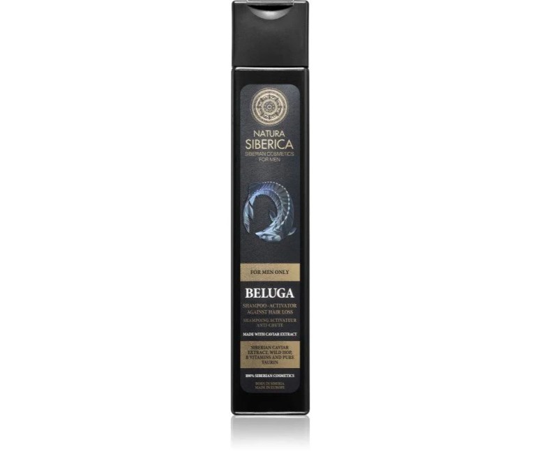 Beluga men champú anticaída 250 ml Natura Siberica