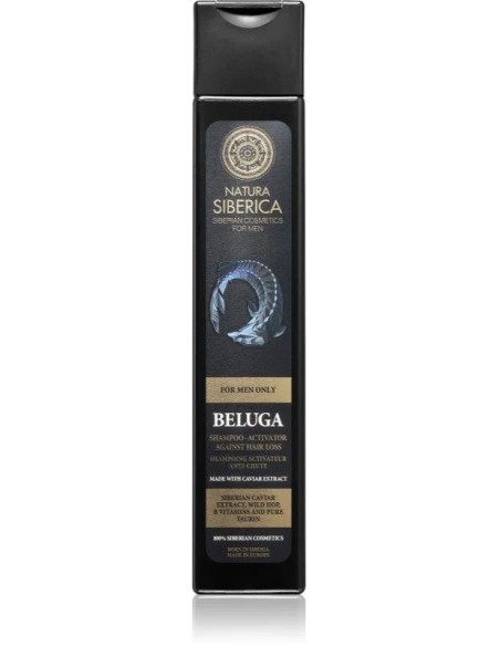 Beluga men champú anticaída 250 ml Natura Siberica