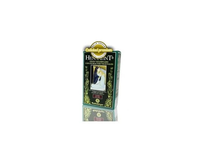 Hennatint caoba oscuro 60 ml Radhe shyam