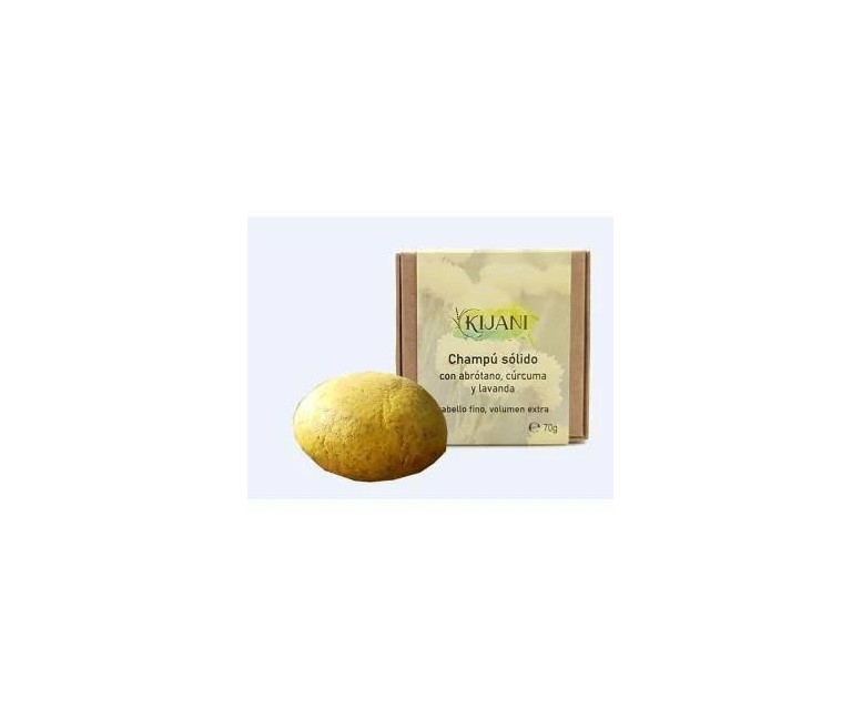 Champú sólido cabello fino 70 gr Kijani