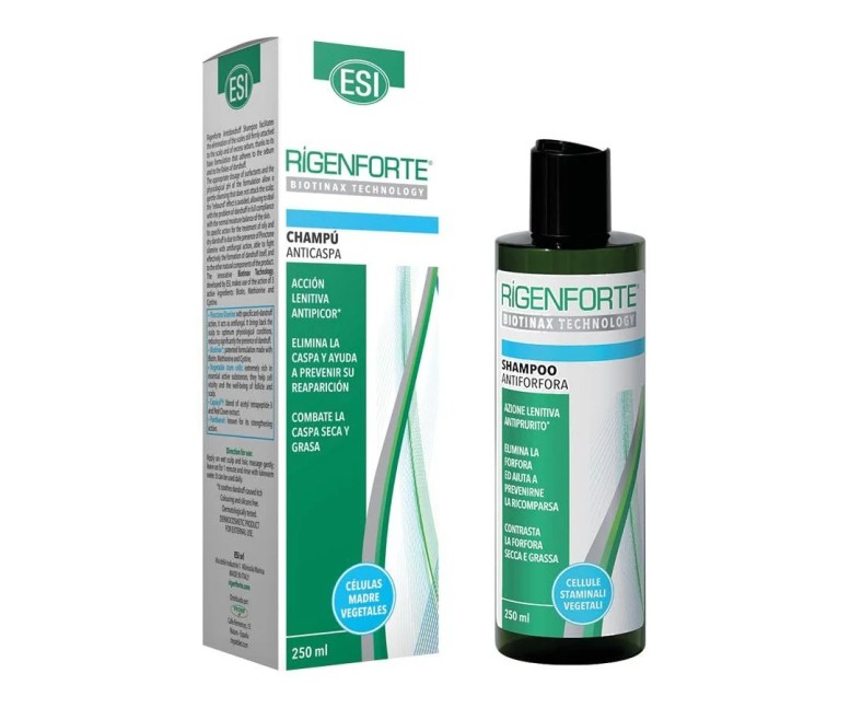 Rigenforte champú anticaspa 200 ml ESI - TREPAT DIET