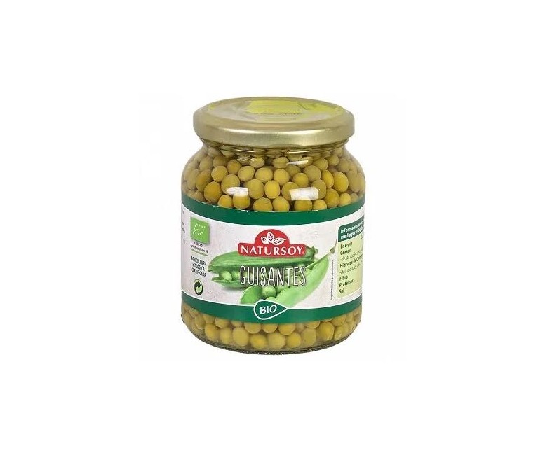Guisantes bio 350 gr Natursoy