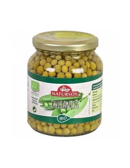 Guisantes bio 350 gr Natursoy
