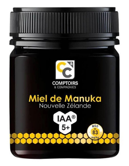 Miel de manuka iaa5+ 250 gr Comptoirs & Compagnies