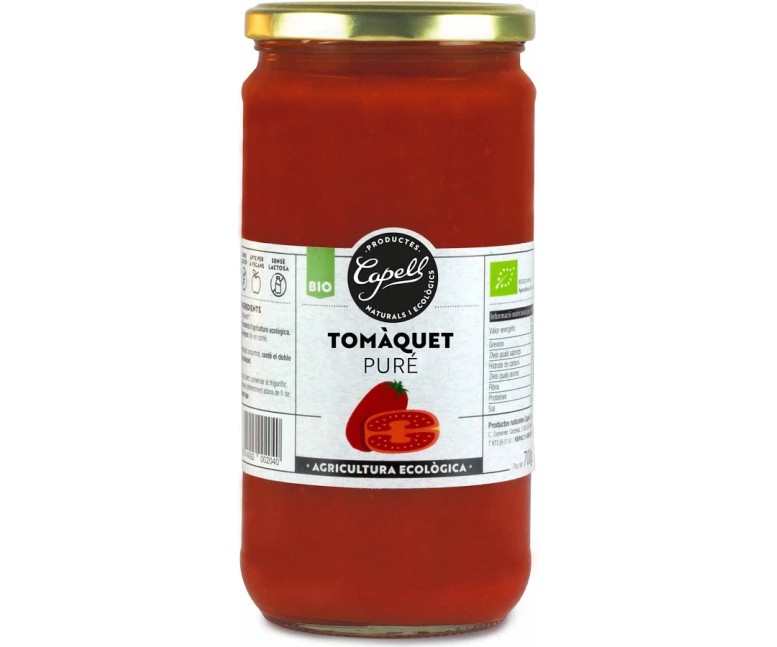 Puré de tomate eco 700 gr Capell