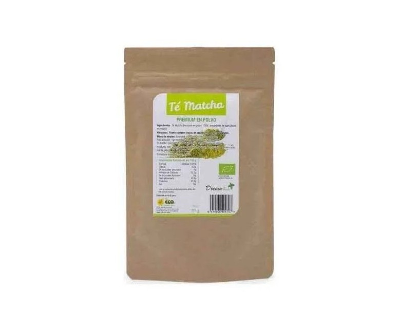 Té matcha premium bio 70 gr DREAM FOODS