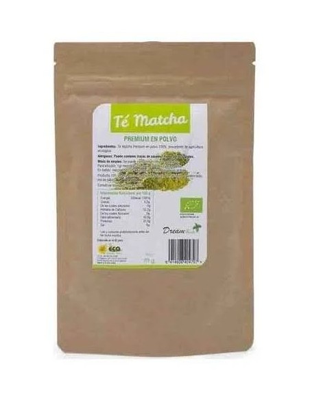 Té matcha premium bio 70 gr DREAM FOODS