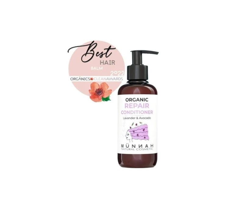 Acondicionador lavanda y aguacate 250 ml Munnah