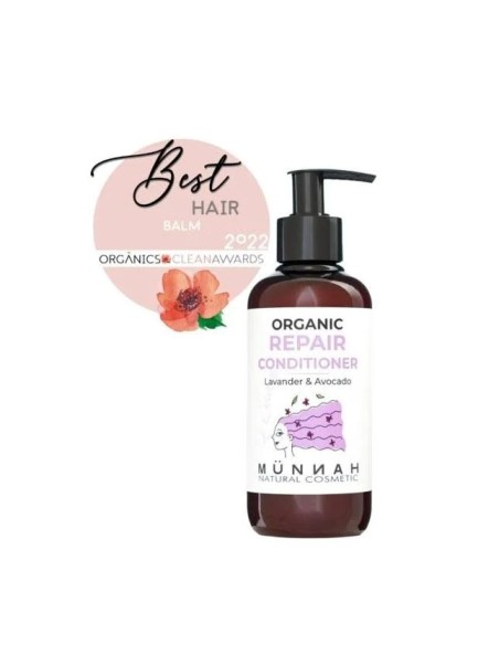 Acondicionador lavanda y aguacate 250 ml Munnah
